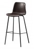 Cleona Bar Stool SH75cm - PU leather Brown